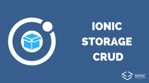 ionic-storage-crud