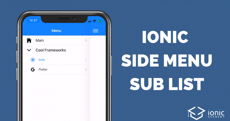 ionic-4-side-menu-sub-items