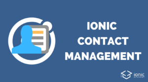 ionic-4-contact-management