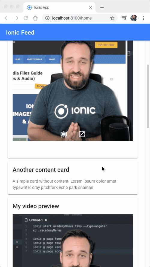 ionic-video-feed-facebook