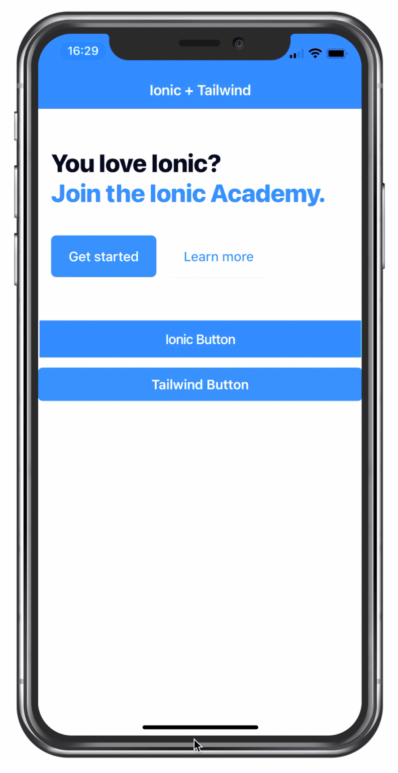 How to Use Tailwind with Ionic [v5] | Ionic Academy | Learn IonicIonic ...