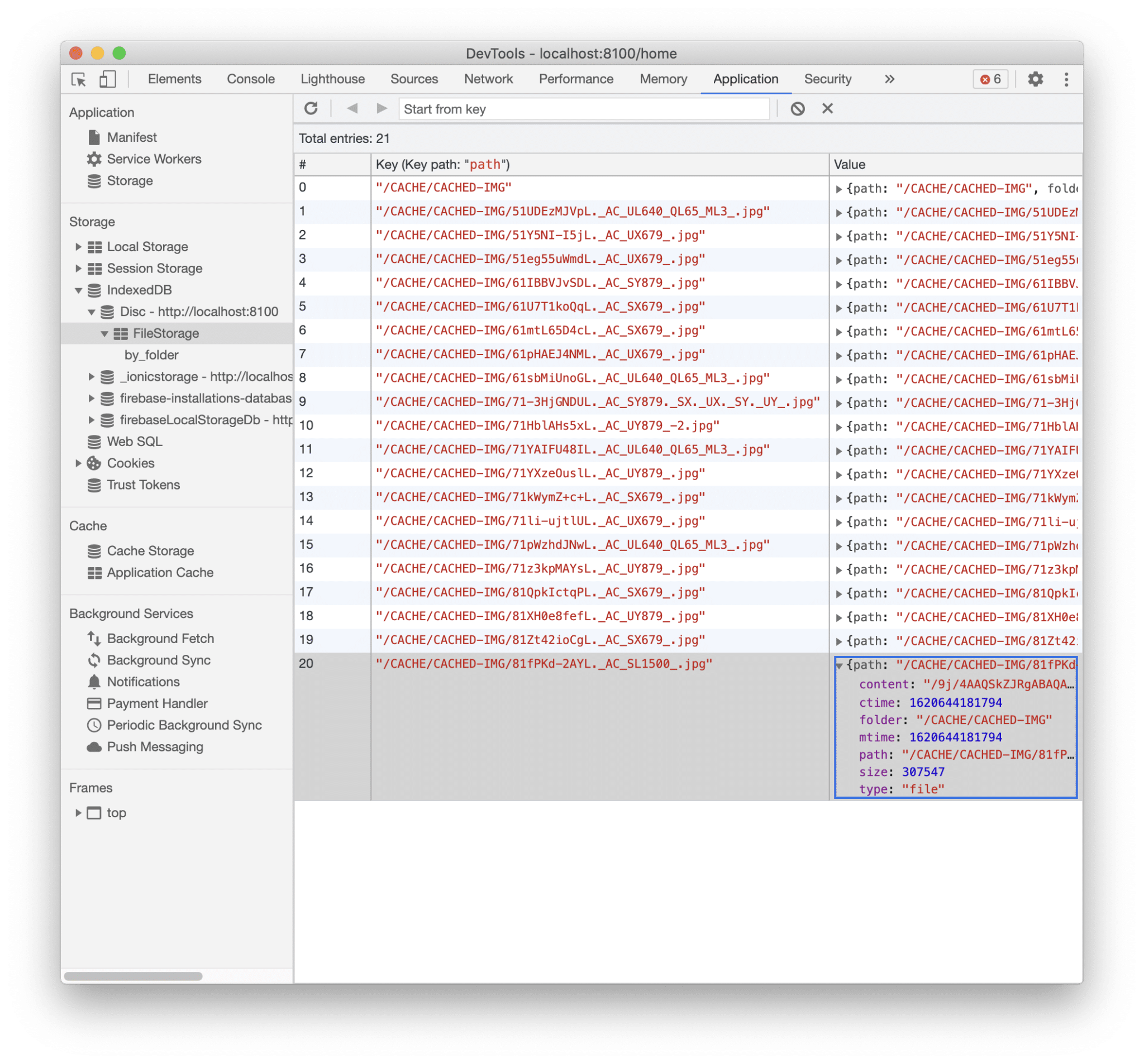 ionic-cached-image-files | Ionic Academy | Learn IonicIonic Academy ...